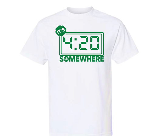 "420 Green" Weed T shirt