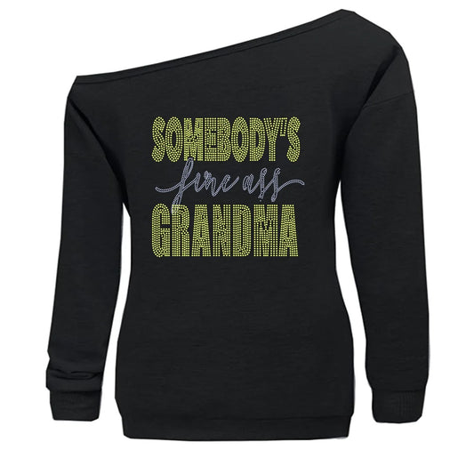 "Grandma" Girl Bling T shirt