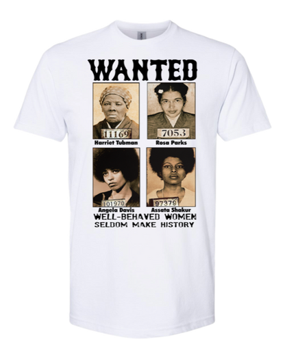 WANTED T shirt